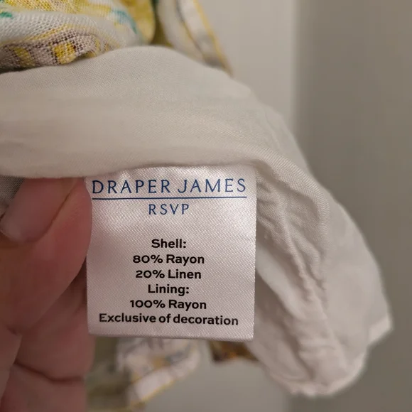 Draper James Blue Sundress with Flutter Cap Sleeves - Picture 8 of 10